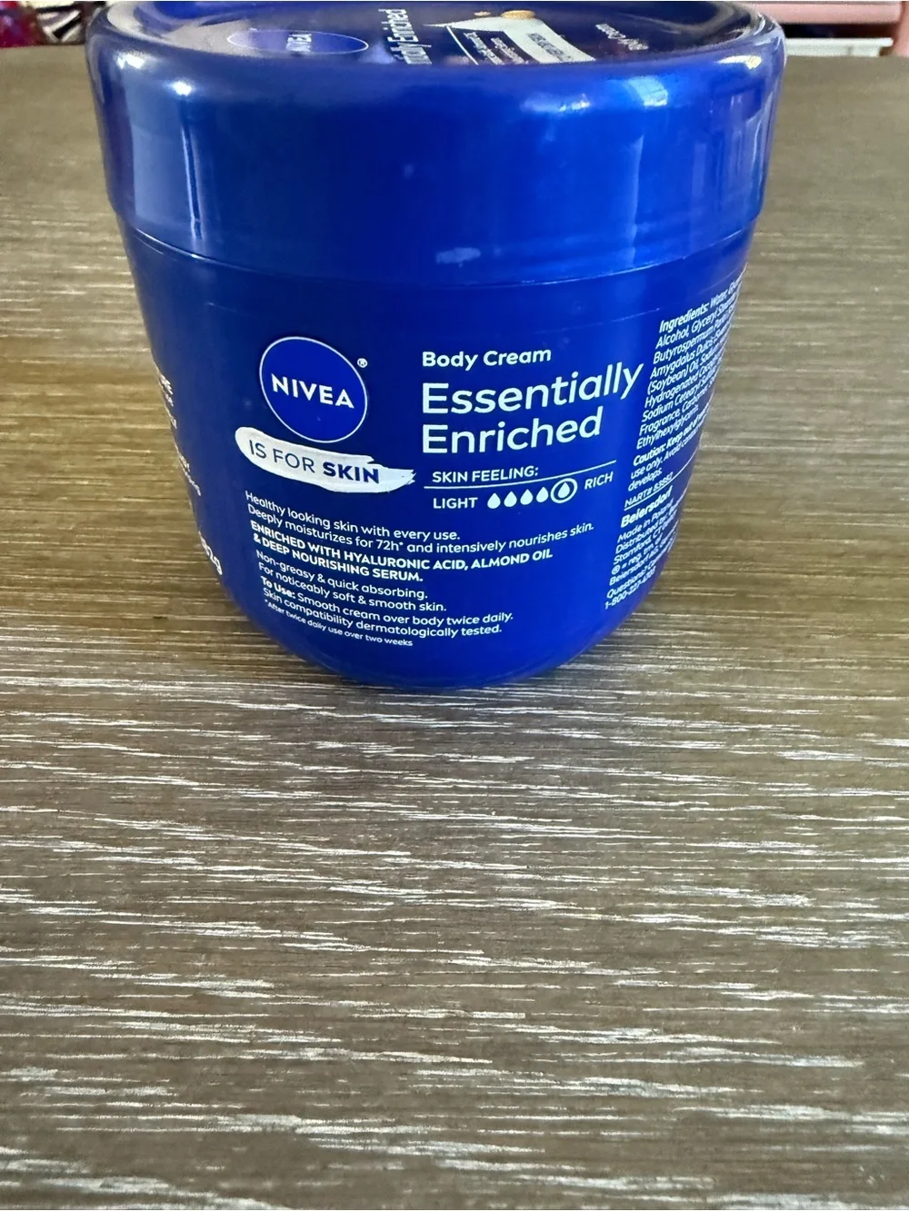 NWT NIVEA Essentially Enriched Body Cream 13.5 oz